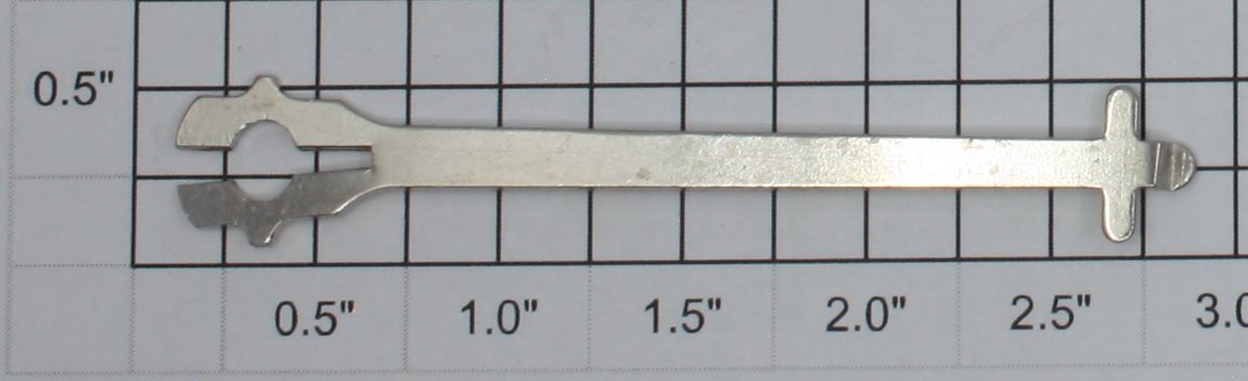 Lionel 1050-8 Scout Main Rod With Slot