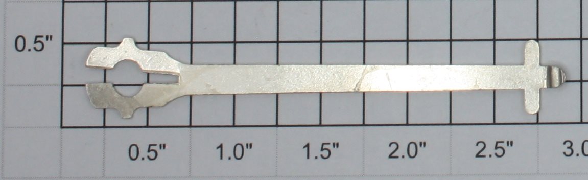 Lionel 1050-8 Scout Main Rod With Slot