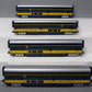 Lionel 6-15395 O Gauge Alaska Superliner Aluminum Passenger 4-Car Set LN/Box