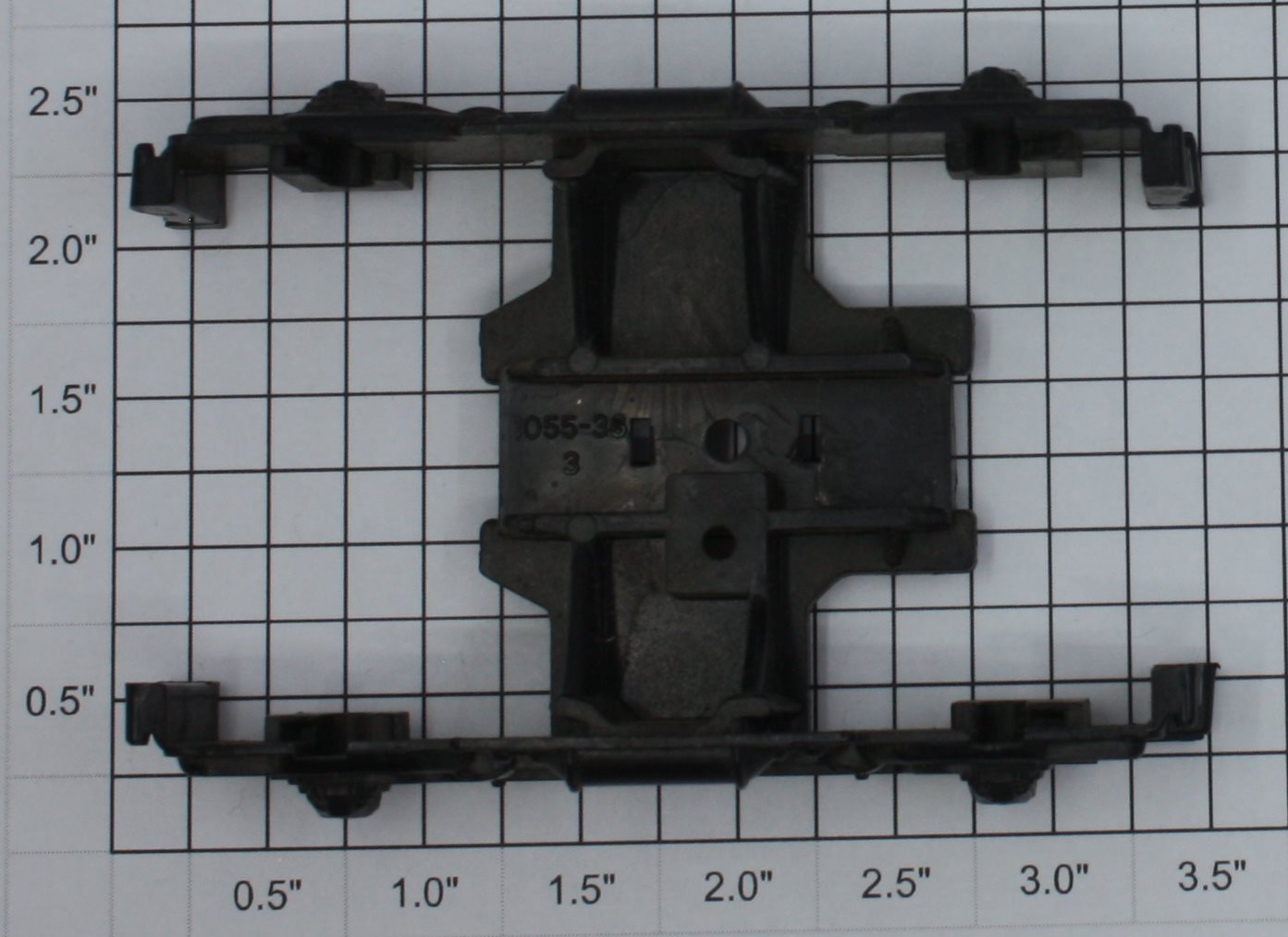 Lionel 1055-36 Black Plastic Diesel Truck Frame (8010-15)
