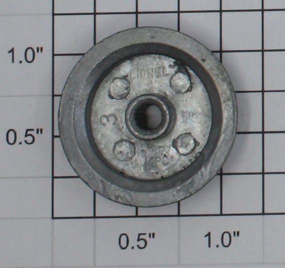 Lionel 1055-47 Zinc Diesel Wheel Only