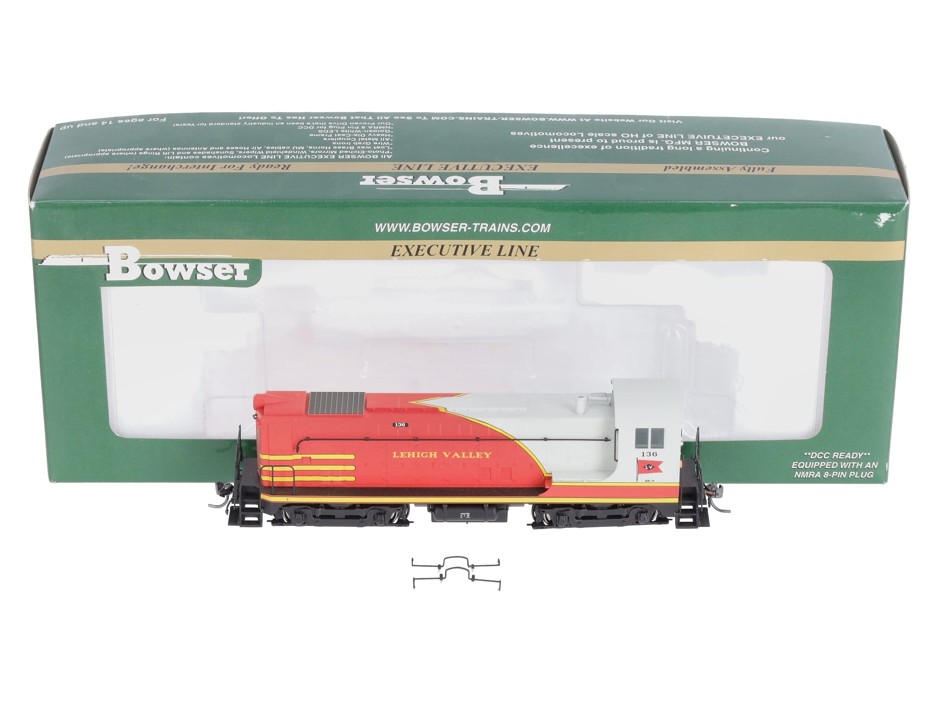 Bowser 23343 HO Lehigh Valley Baldwin VO-1000 Diesel Locomotive #136