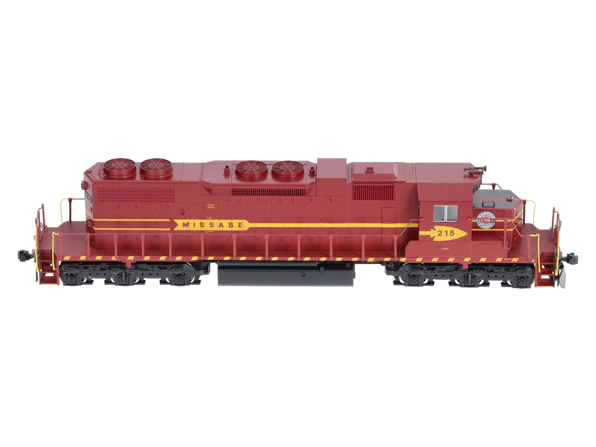 Kato 37-6481 HO DM&IR EMD SD38-2 Diesel Locomotive #215 – Trainz