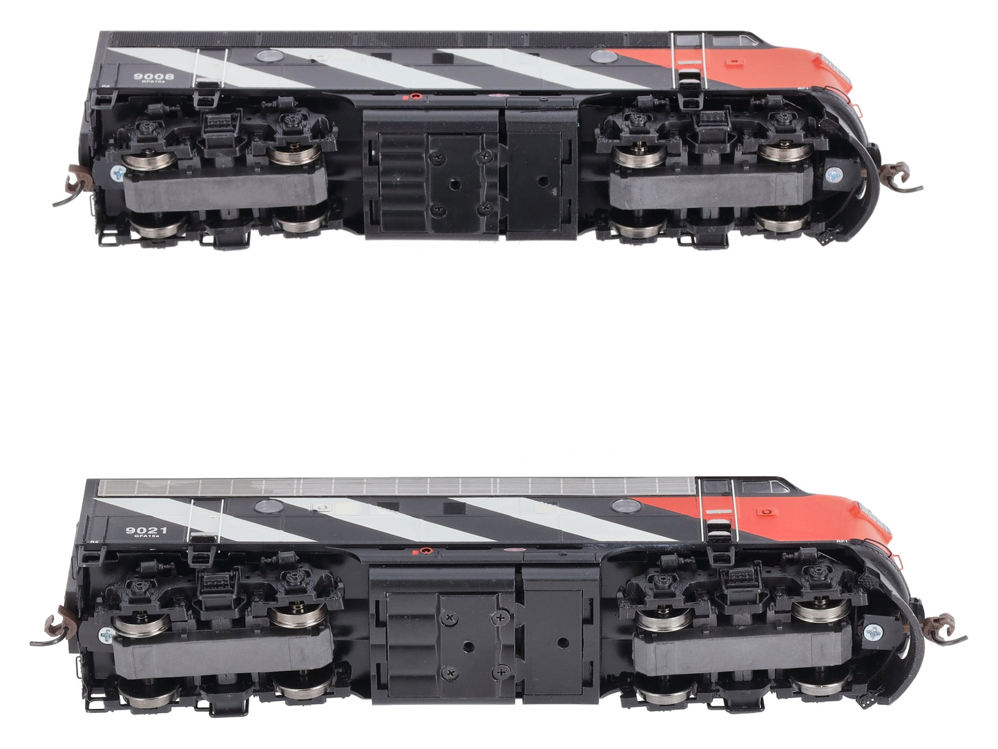 Athearn G2626 HO Scale GTW F-3A/F-3A Diesel Locomotive Set #9021/9008 LN/Box