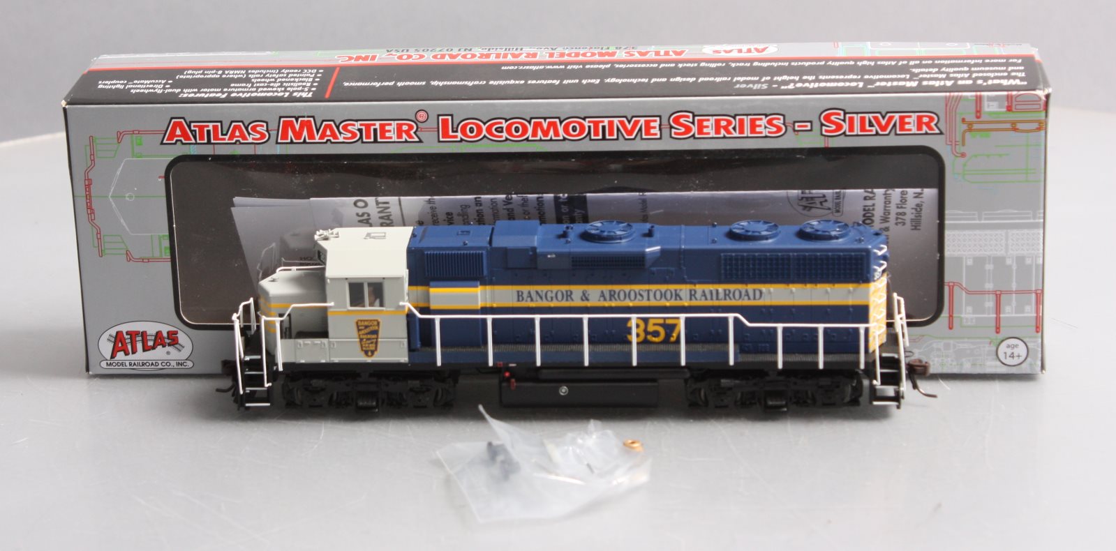Atlas 10003208 HO Bangor & Aroostook GP38 Diesel Locomotive #357