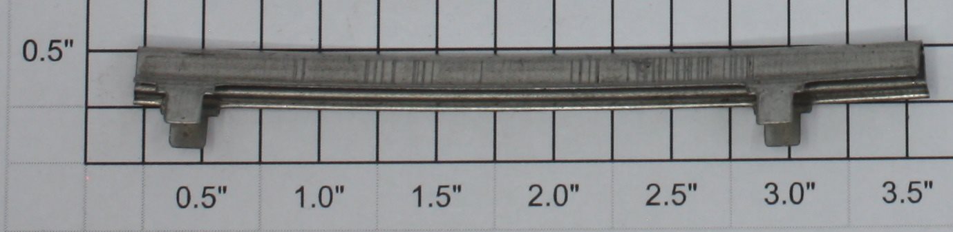 Lionel 1122-109 Right Hand Nickel Curved Short Rail