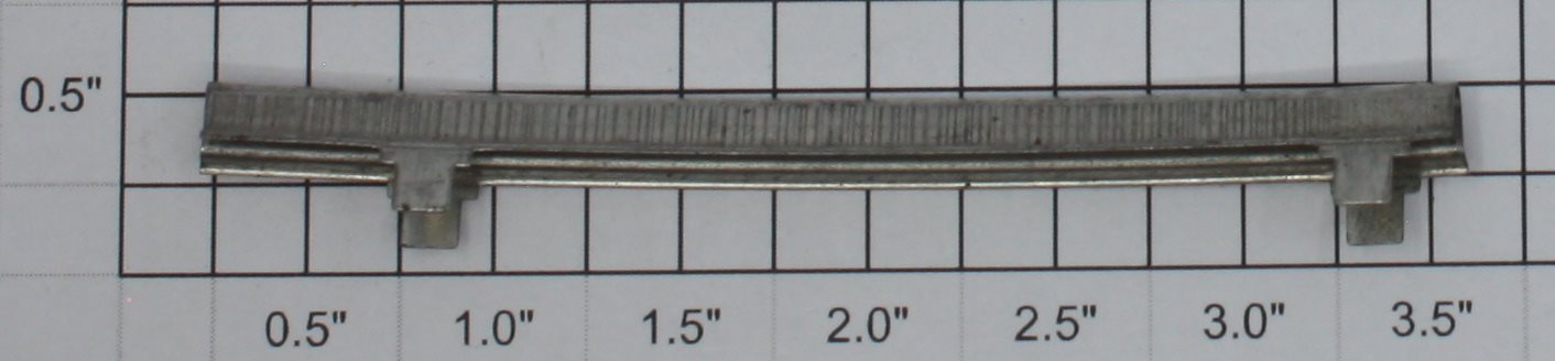 Lionel 1122-109 Left Hand Nickel Curved Short Rail