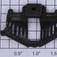 Lionel 700E-11 Unpainted Pilot/Cowcatcher-No Coupler Assembly Incomplete