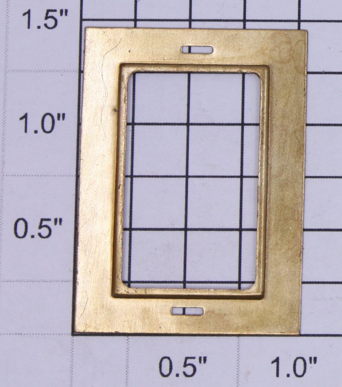 Lionel 217-4 Brass Window Frame Insert