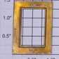 Lionel 217-4 Brass Window Frame Insert