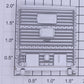Lionel 9705-12 Silver 5-Panel Boxcar Door w/ Door Guides Fits: #9730, #9739