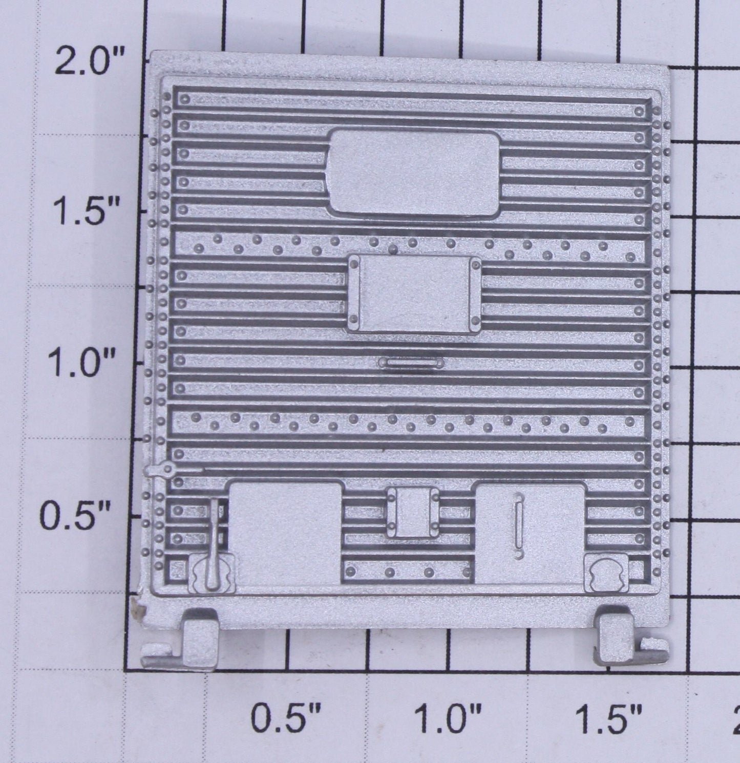 Lionel 9705-12 Silver 5-Panel Boxcar Door w/ Door Guides Fits: #9730, #9739