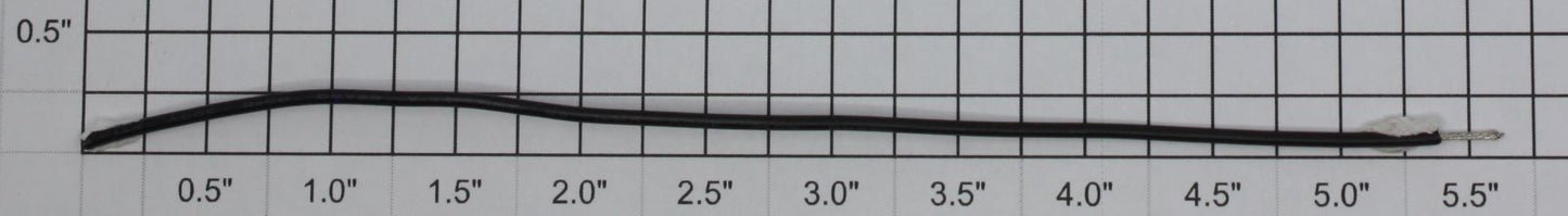 Lionel 259E-34 5.5" Black Hookup Wire