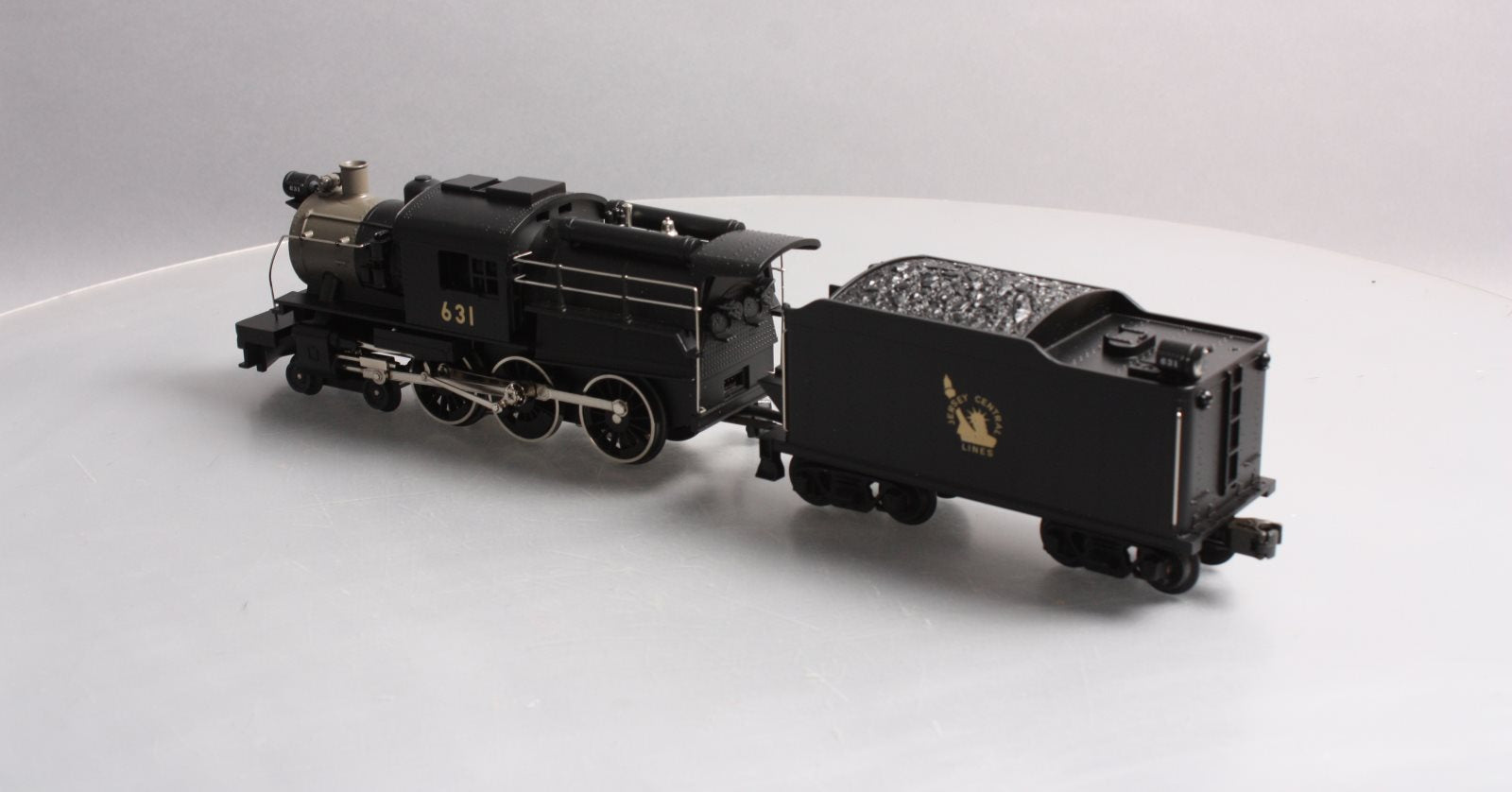 MTH 30-1141-1 O Gauge Jersey Central 4-6-0 Camelback Engine & Tender w/PS1 #631 LN/Box