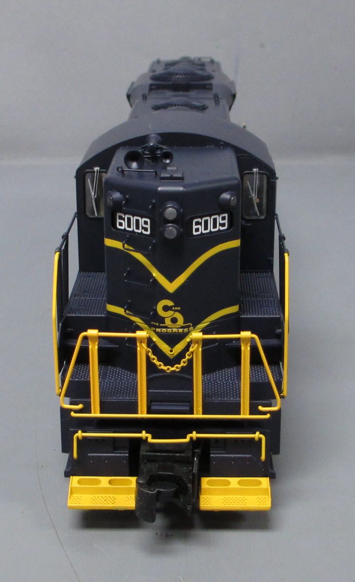 Atlas 1423-1 O Gauge C&O GP-9 Diesel Locomotive #6009 w/TMCC (3-Rail) LN/Box
