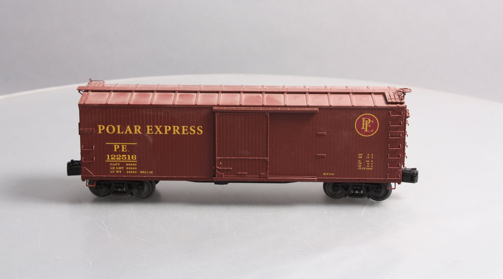 Lionel 6-83352 O The Polar Express USRA Double Sheathed Box