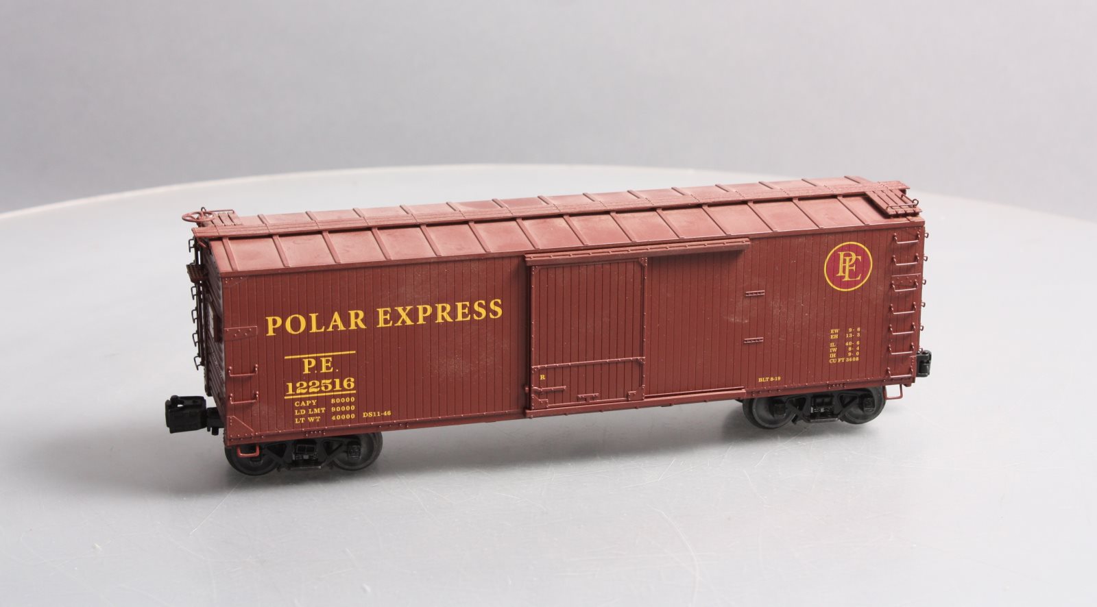 Lionel 6-83352 O The Polar Express USRA Double Sheathed Box