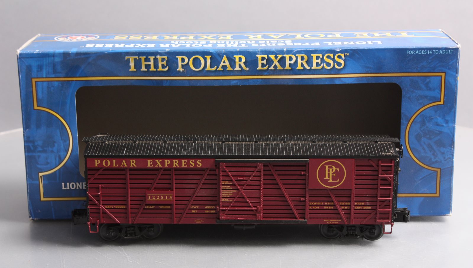 Lionel 6-82514 O The Polar Express Reindeer Stockcar