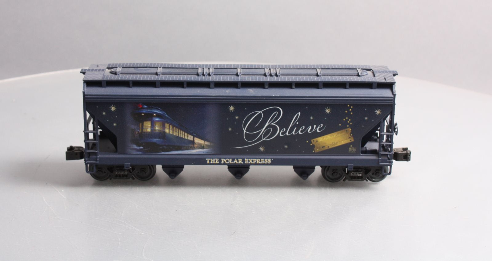Lionel 318701 O Gauge The Polar Express LioneScale 3-Bay Hopper LN/Box