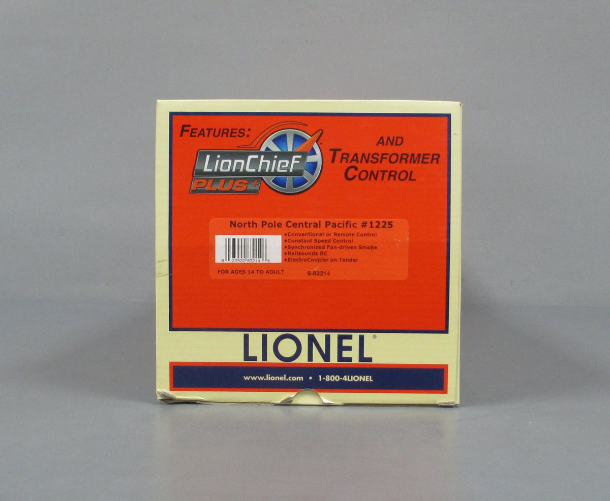 Lionel 6-83214 O North Pole Central LionChief Plus 4-6-2 Pacific Steam Loco #25