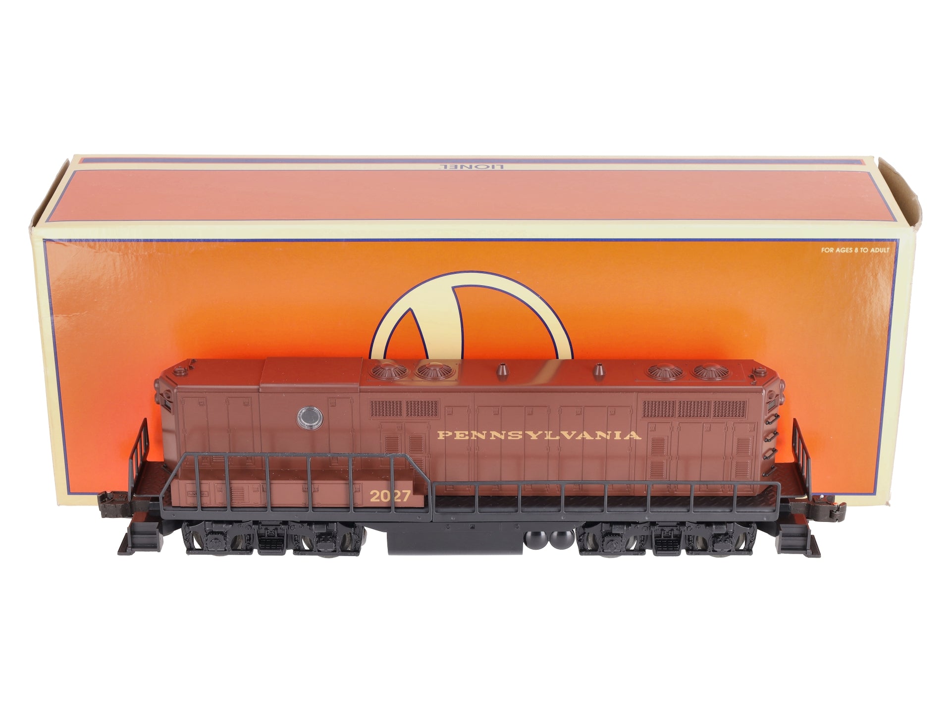 Lionel 6-18580 O Pennsylvania GP-9 Non-Powered B-Unit Diesel Locomotive #2027 NIB