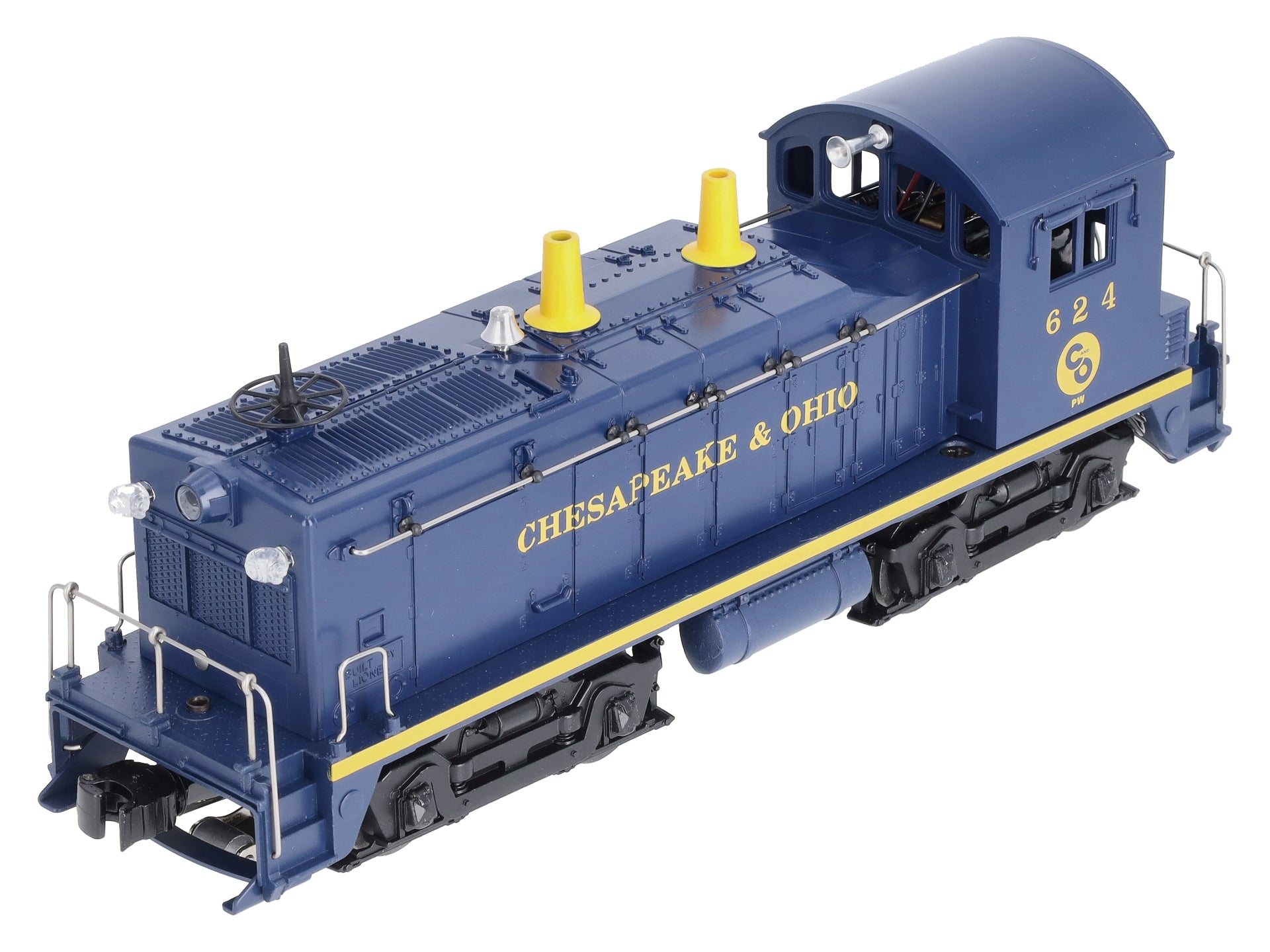 Lionel 6-18978 O Gauge PWC C&O NW-2 Diesel Switcher #624