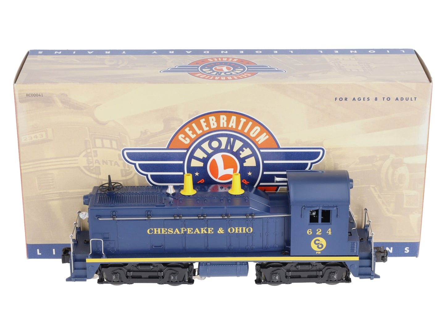 Lionel 6-18978 O Gauge PWC C&O NW-2 Diesel Switcher #624