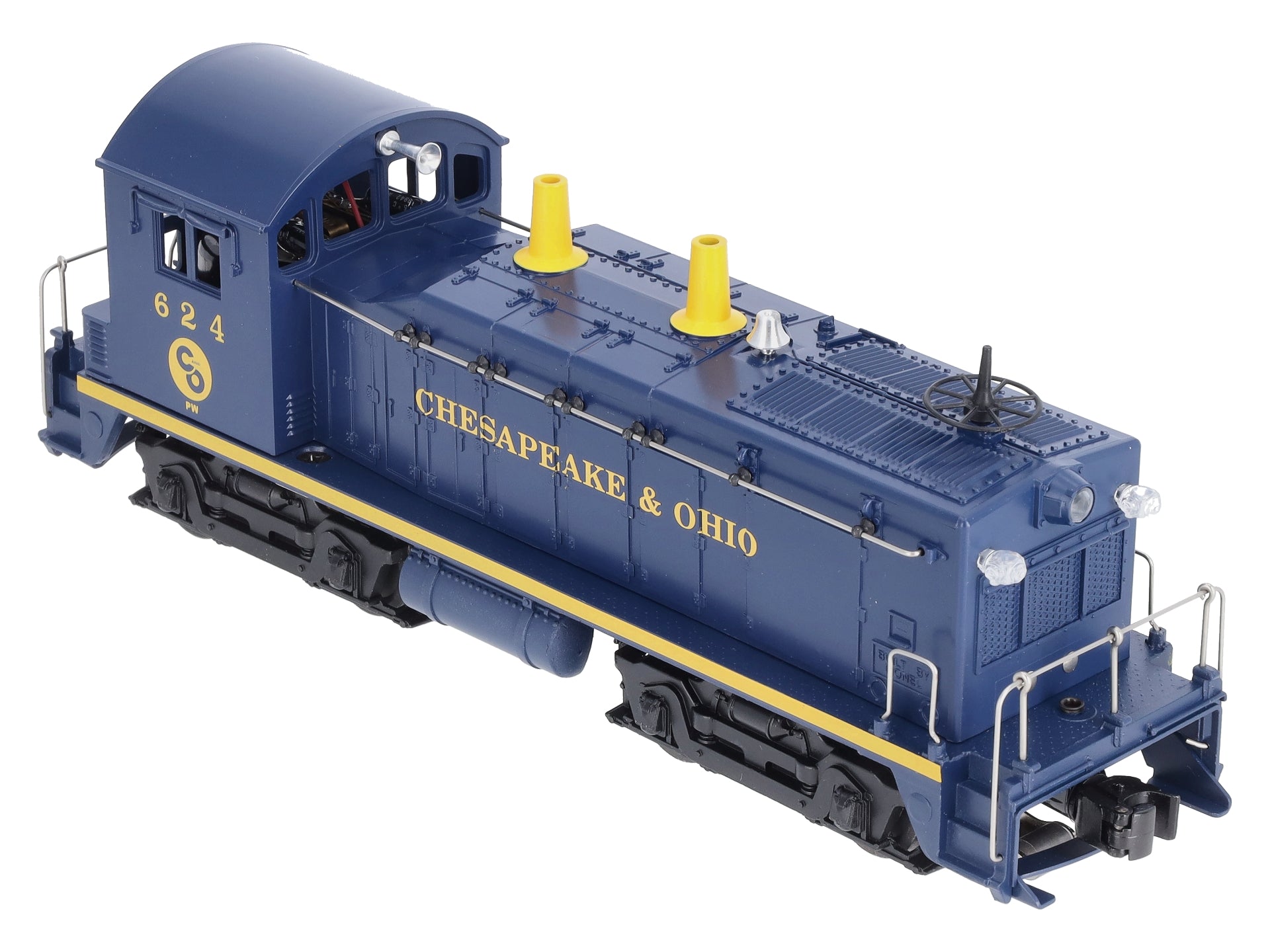 Lionel 6-18978 O Gauge PWC C&O NW-2 Diesel Switcher #624