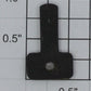 Lionel NH-9 O Gauge Black Fiber Headlight Contact Insert Assembly