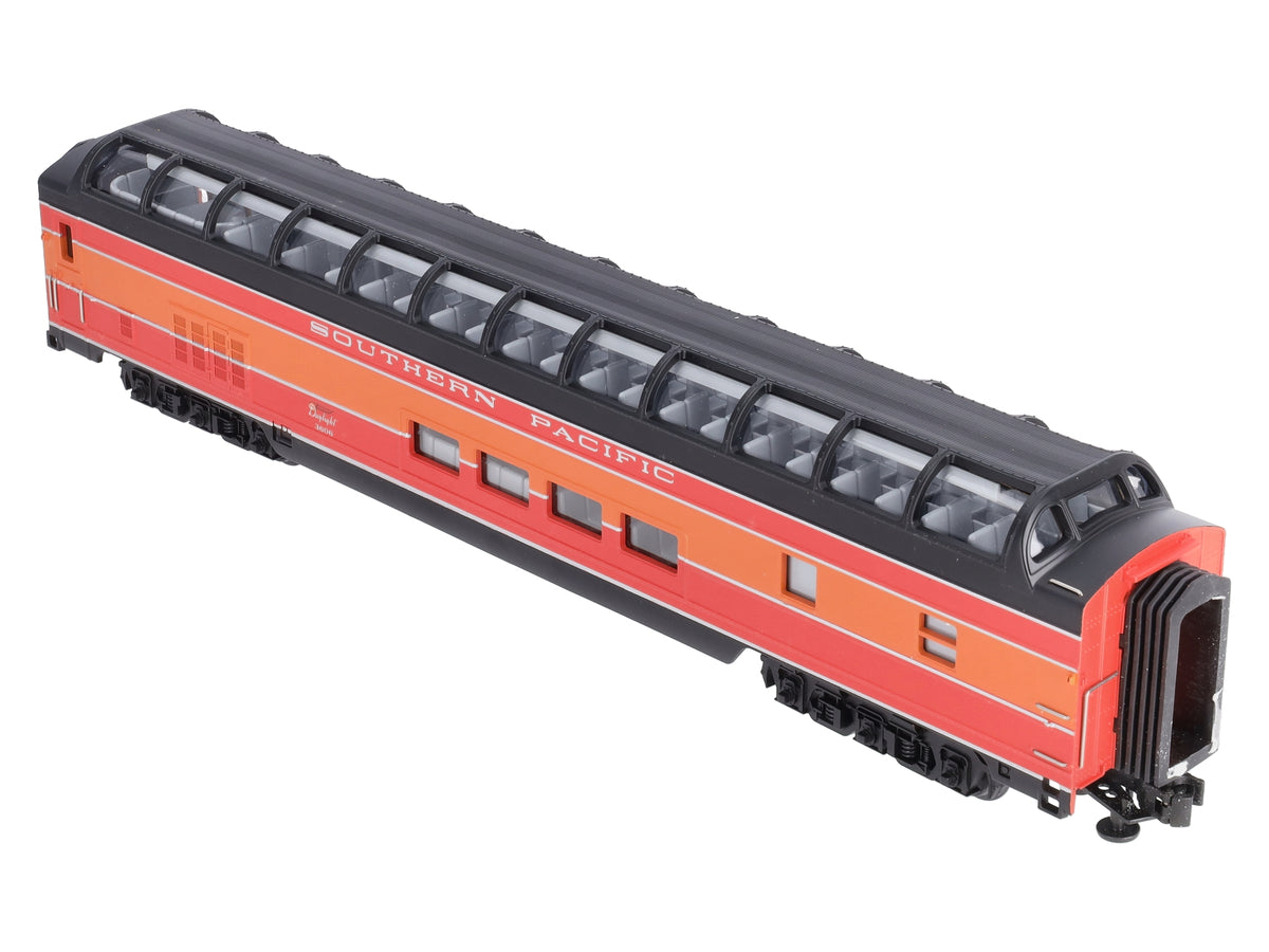 MTH 20-6719 O Gauge Southern Pacific Daylight 70' ABS Full Length Vista Dome EX/Box