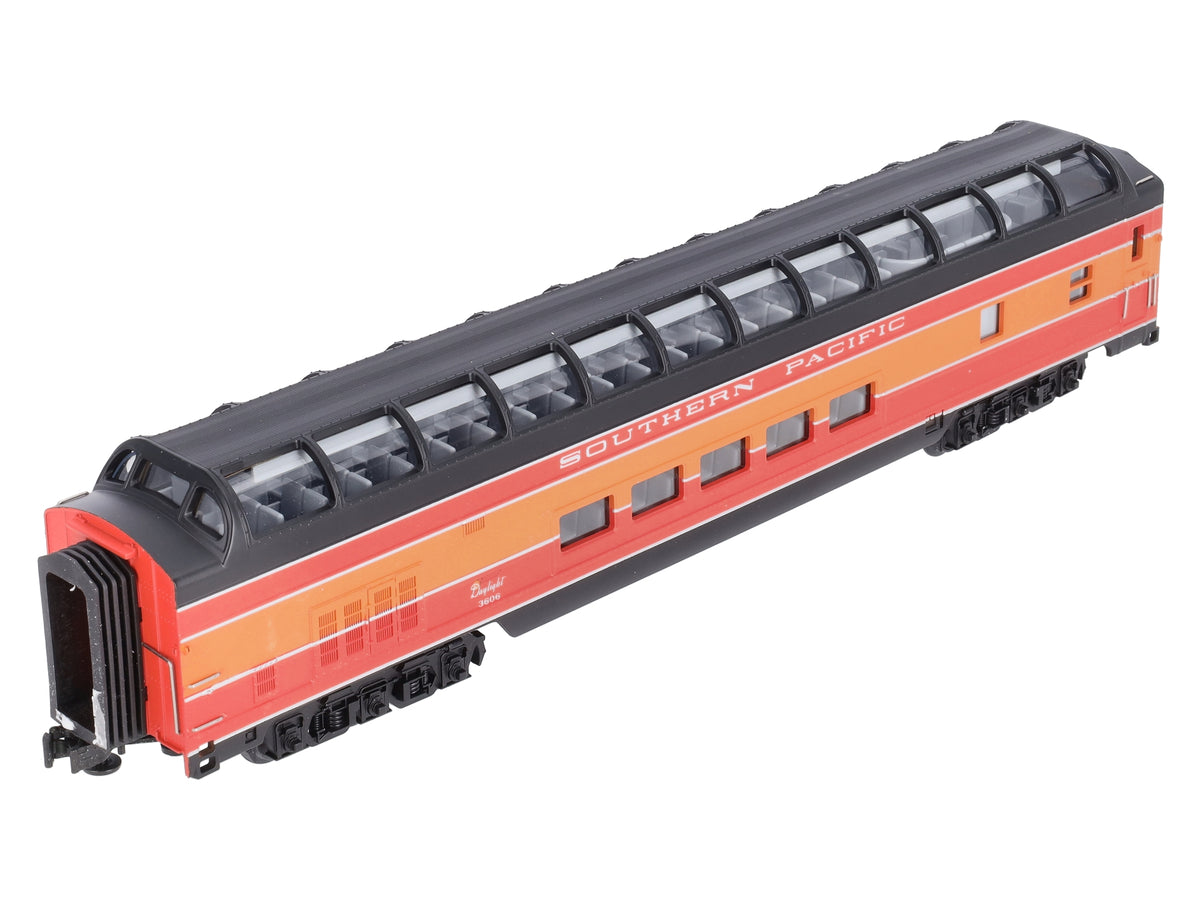 MTH 20-6719 O Gauge Southern Pacific Daylight 70' ABS Full Length Vista Dome EX/Box