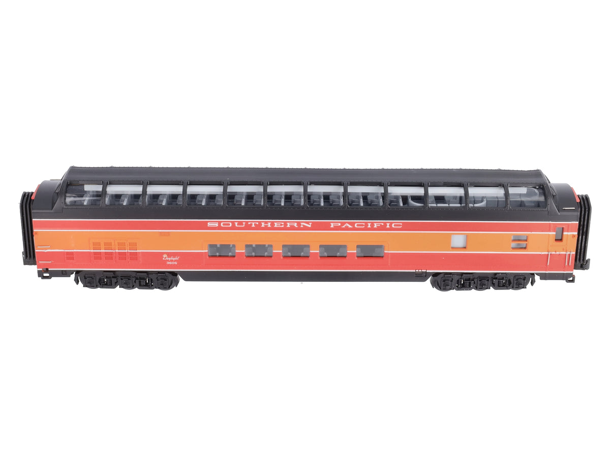 MTH 20-6719 O Gauge Southern Pacific Daylight 70' ABS Full Length Vista Dome EX/Box