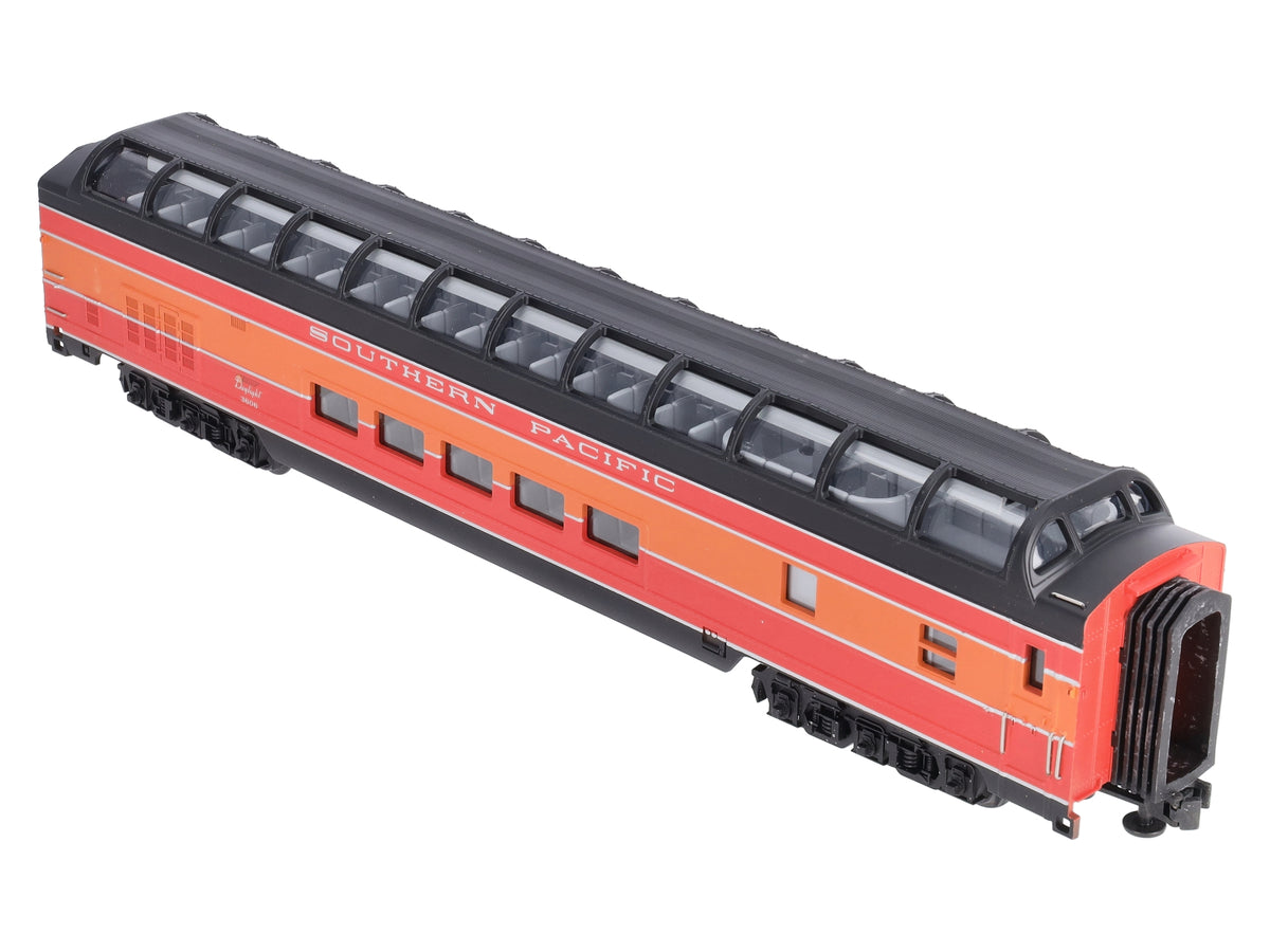 MTH 20-6719 O Gauge Southern Pacific Daylight 70' ABS Full Length Vista Dome LN/Box