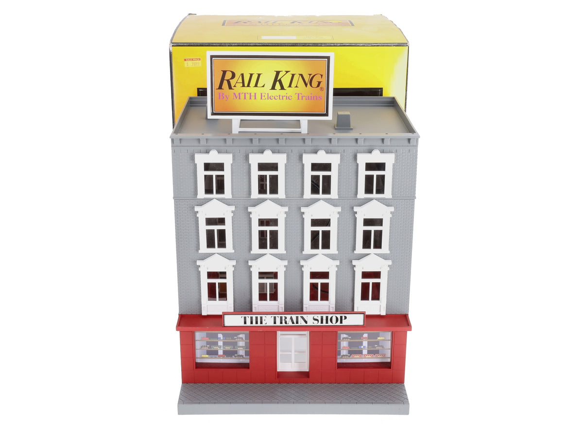 MTH 30-9004 O Rail Town The Train Shop Assembled Building LN/Box