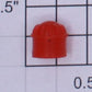 Lionel 1121C-55 Bright Red Ribbed Rubber Lens