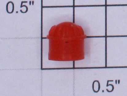 Lionel 1121C-55 Bright Red Ribbed Rubber Lens