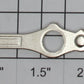 Lionel 226E-53 Left Hand Side Rod with Embossing