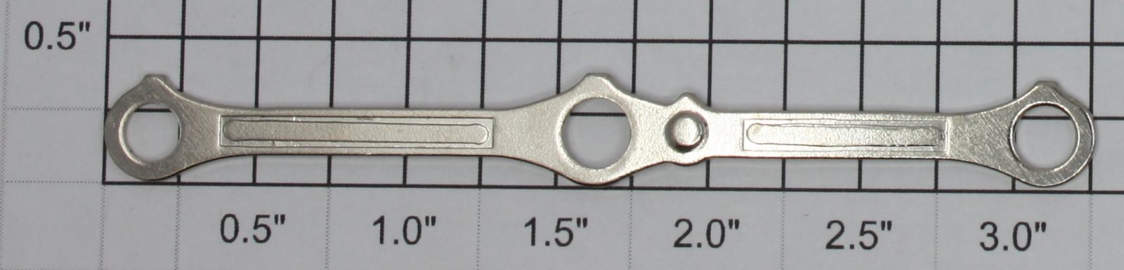 Lionel 226E-53 Left Hand Side Rod with Embossing