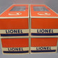 Lionel 6-19166 O Northern Pacific Aluminum Full Vista Dome 4-Car Passenger Set LN/Box