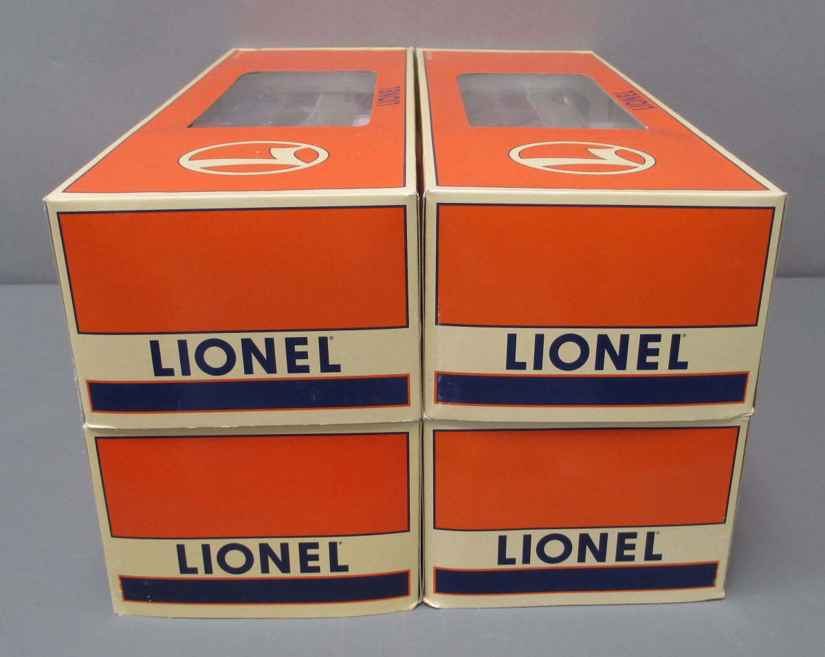 Lionel 6-19166 O Northern Pacific Aluminum Full Vista Dome 4-Car Passenger Set LN/Box