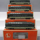 Lionel 6-19166 O Northern Pacific Aluminum Full Vista Dome 4-Car Passenger Set LN/Box