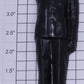 Lionel 1045-21 Unpainted Black Flagman Figure Front Half Only-Arm Not Included
