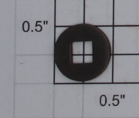 Lionel 1028-5 Square Hole Washer