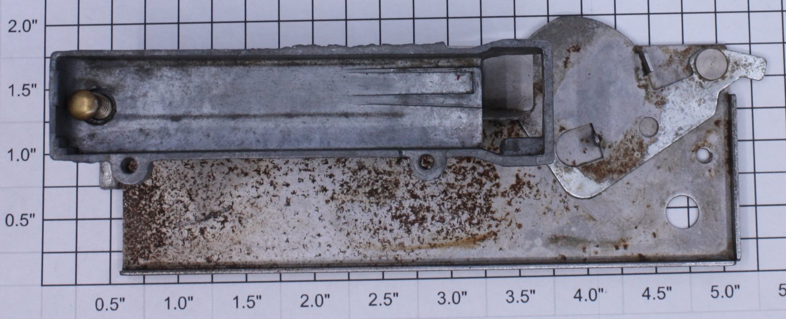 Lionel 3462-94 Milk Car Metal Bottom Mechanism Frame Assembly with Chute