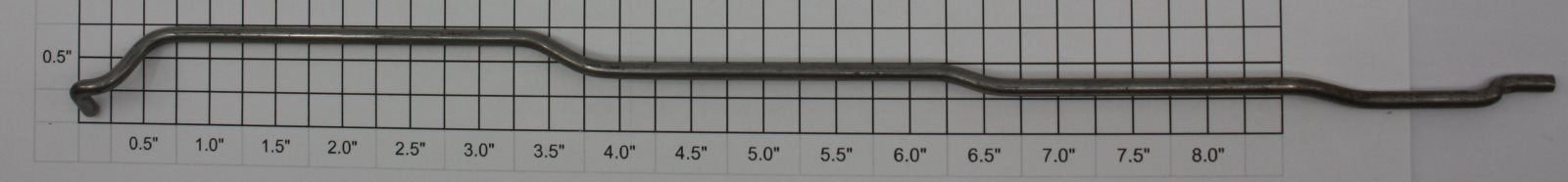 Lionel 700E-55 Nickel Steam Pipe (Left Hand Side)