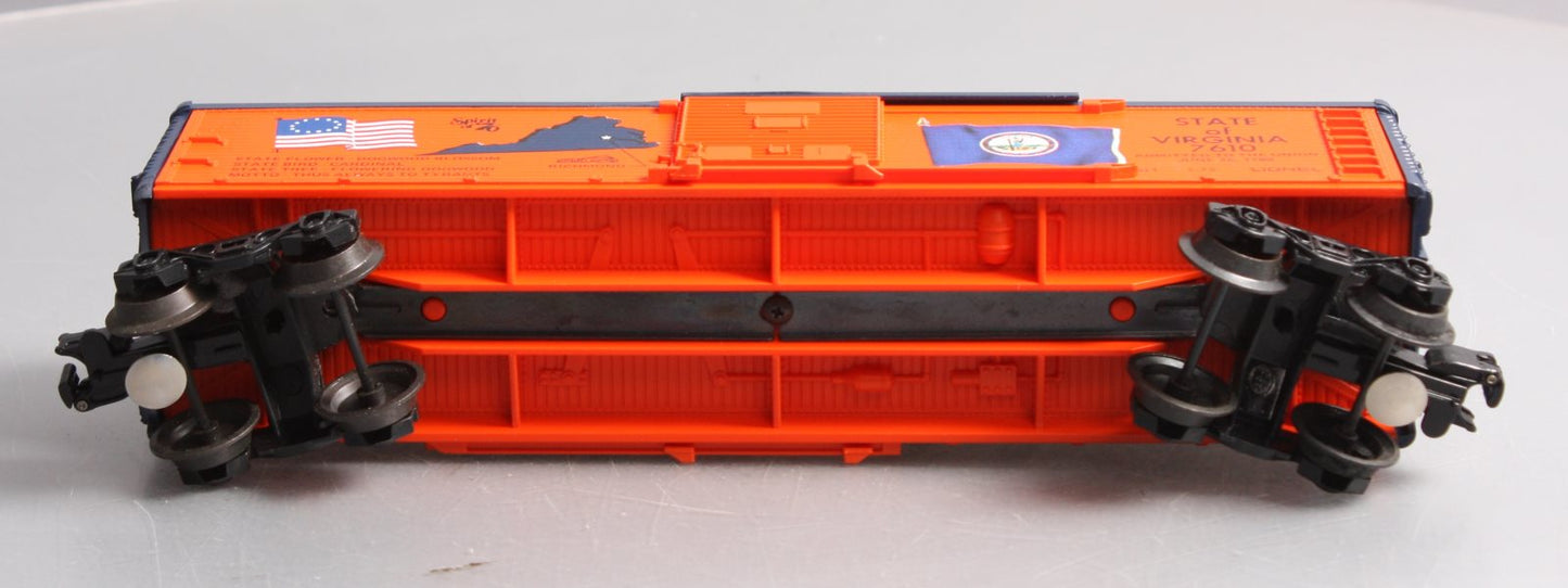 Lionel 6-7610 O Gauge State of Virginia Boxcar #7610 LN/Box
