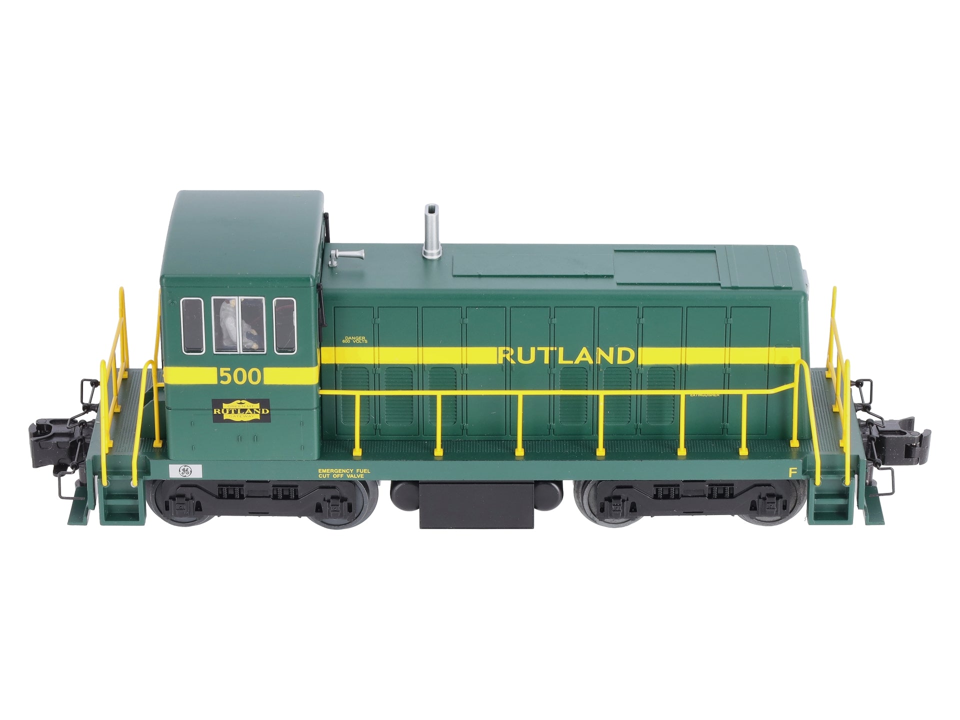 Williams 23504 O Rutland GE 70-Ton Switcher Diesel Locomotive #500
