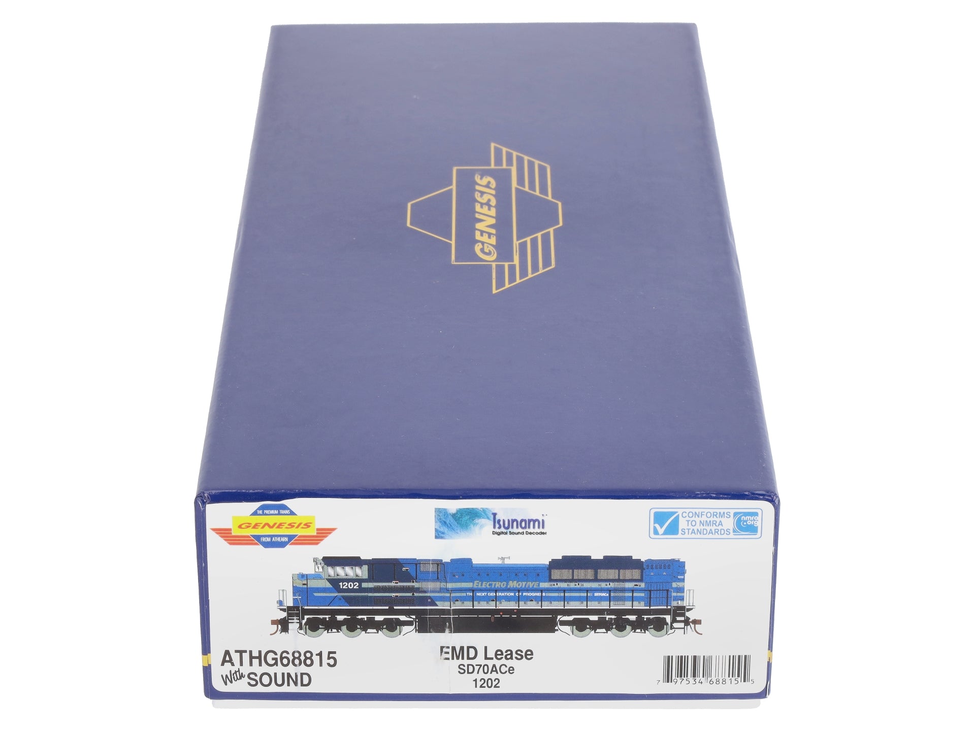 Athearn G68815 HO EMD Lease SD70ACe Diesel Locomotive #1202 w/DCC & Sound LN/Box