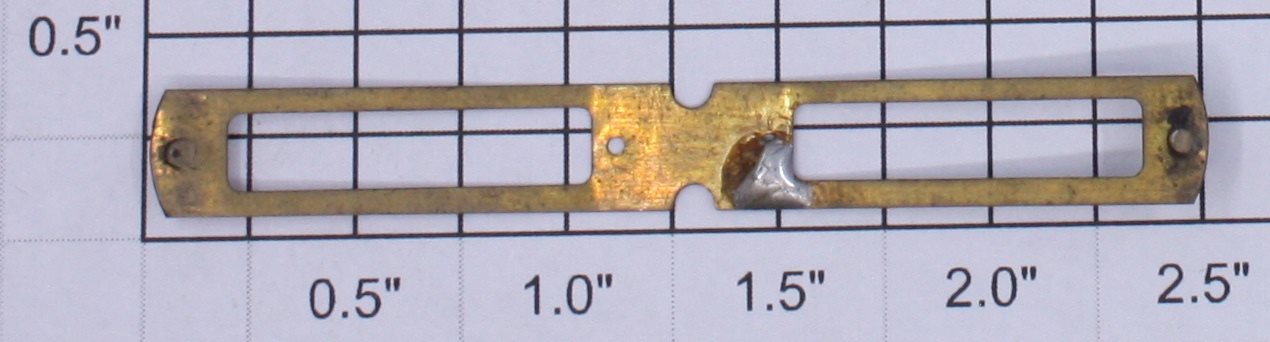 Lionel 1001M-5 Brass Roller Contact Strip