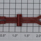Lionel 65-8 Red Handcar Pump Handle - Some Damage